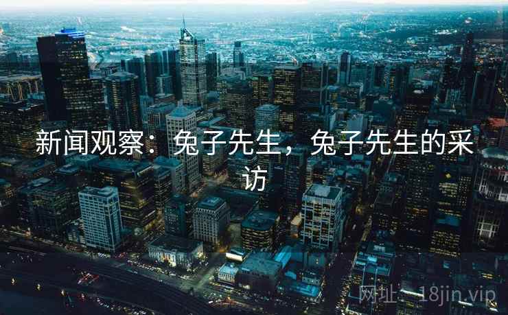 新闻观察：兔子先生，兔子先生的采访